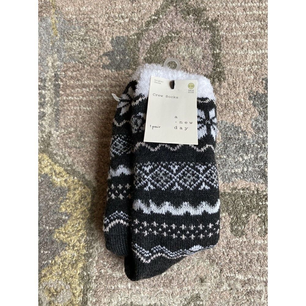 A New Day Festive Snowflake Thick Socks